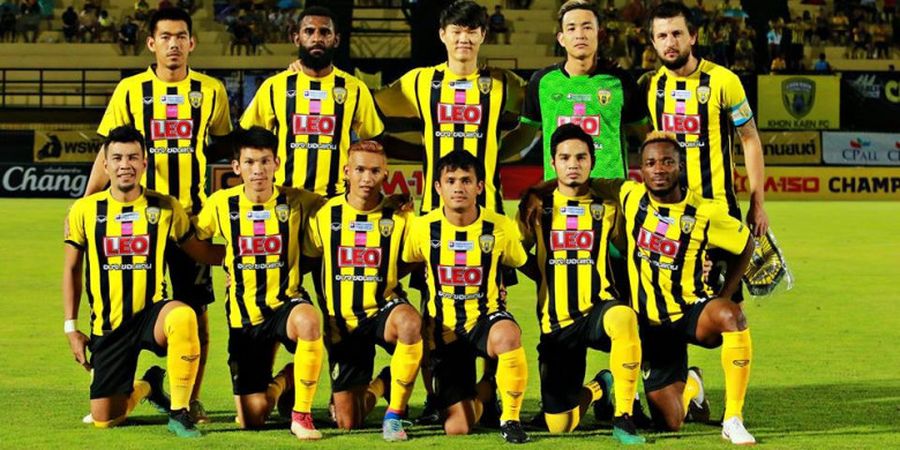 Menang, Yanto Basna dan Khon Kaen FC Tembus Tiga Besar Liga Thailand