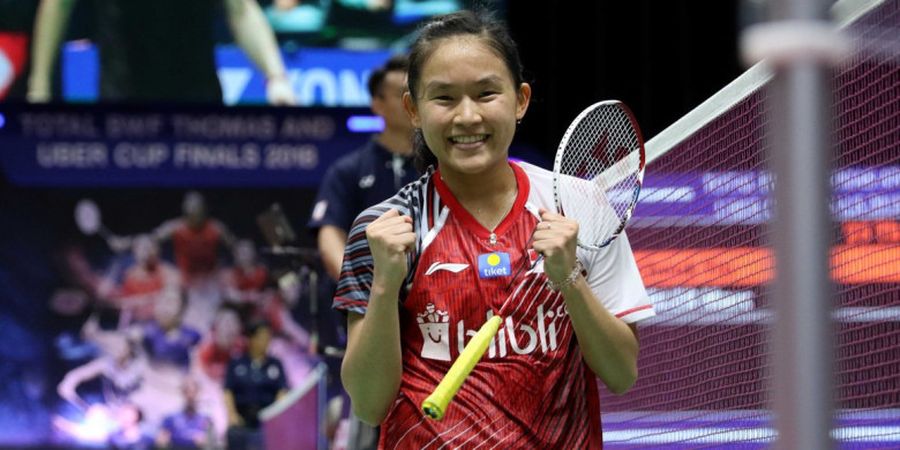 Piala Uber 2018 - Ssst, Drop Shot Sempurna Jadi Senjata Rahasia Ruselli Hartawan Kalahkan Wakil China