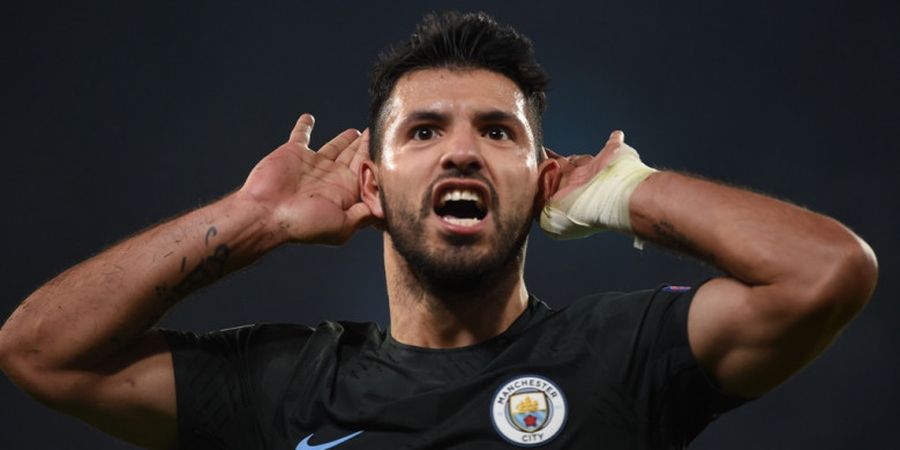 Begini Penampakan Sepatu Khusus yang Akan Dipakai Sergio Aguero Kontra Arsenal