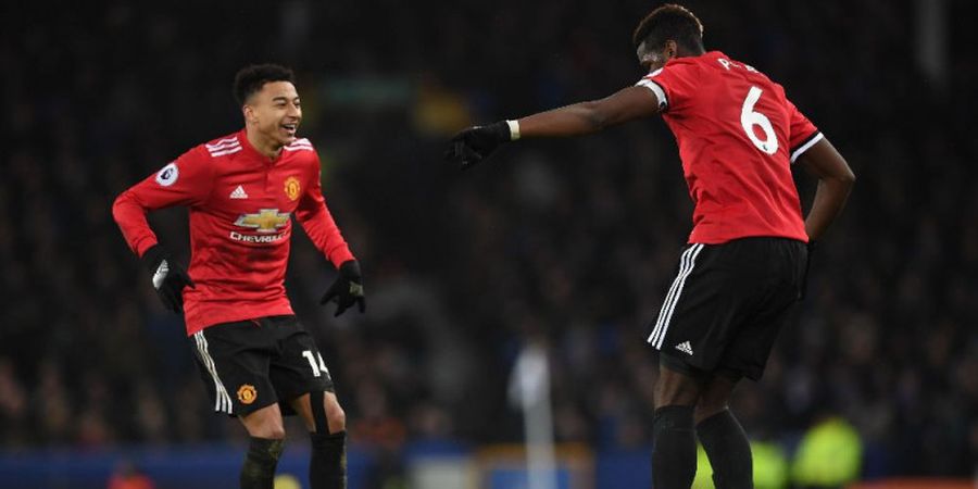 Hasil Everton Vs Manchester United - Setan Merah Curi Tiga Poin dari Goodison Park