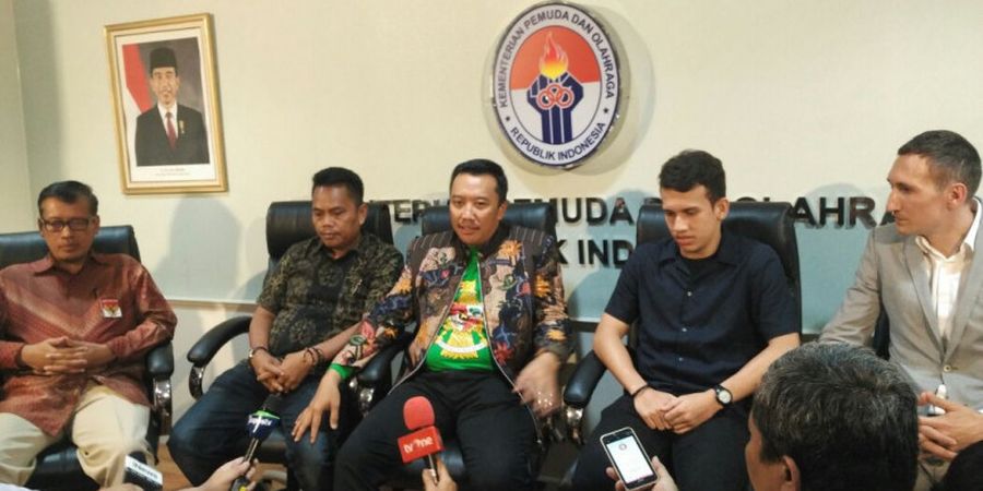 Egy Maulana Vikri Sampaikan Hal Ini pada Menpora sebelum Berkarier di Luar Negeri