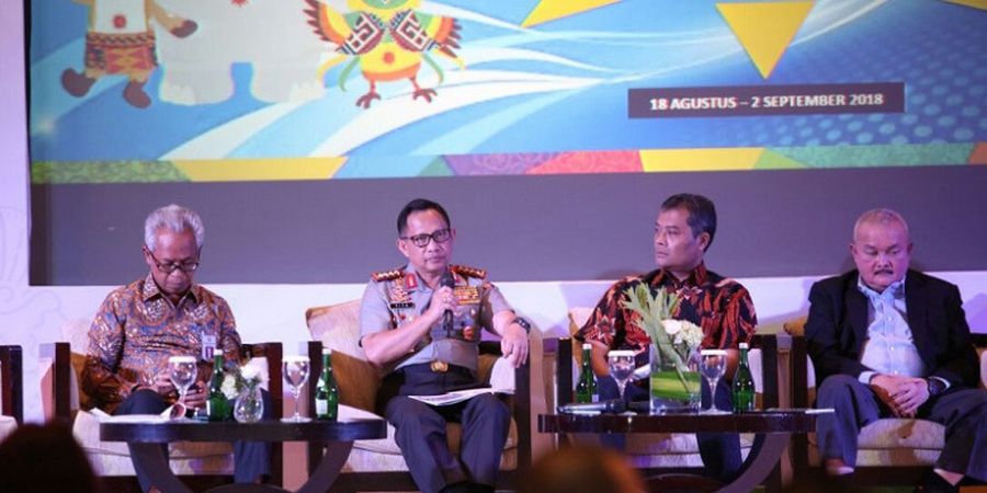 Ikut Mempromosikan Asian Games 2018, TNI-POLRI Dapat Apresiasi dari Menpora