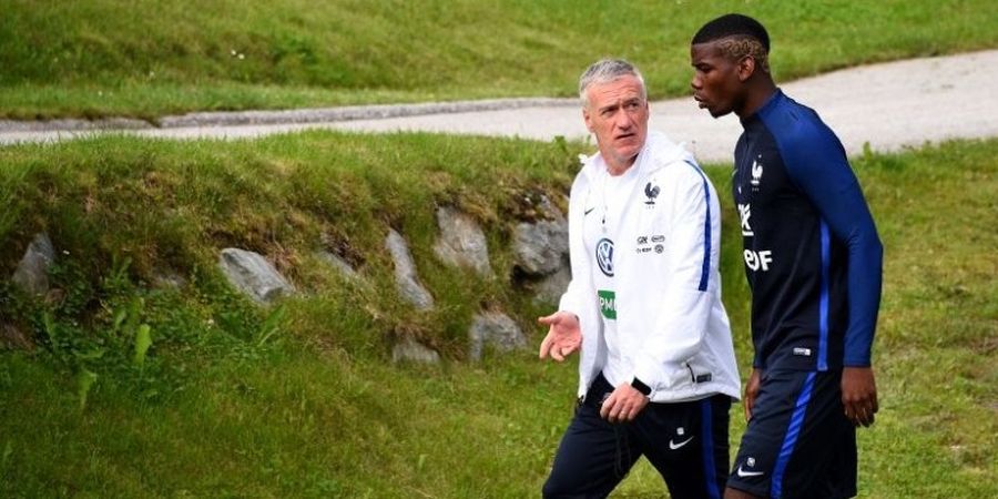 Piala Dunia - Didier Deschamps Peringatkan Paul Pogba, Jangan Harap Dipanggil Kalau Tidak Fit