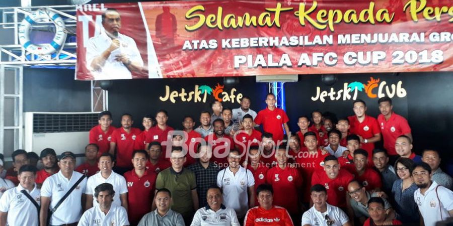 Persija Gelar Syukuran Kelolosan ke Semifinal Zona ASEAN Piala AFC 2018