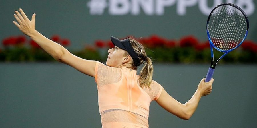 Ditumbangkan Wakil Jepang, Maria Sharapova Kecewa Tersisih dari Indian Wells 2018