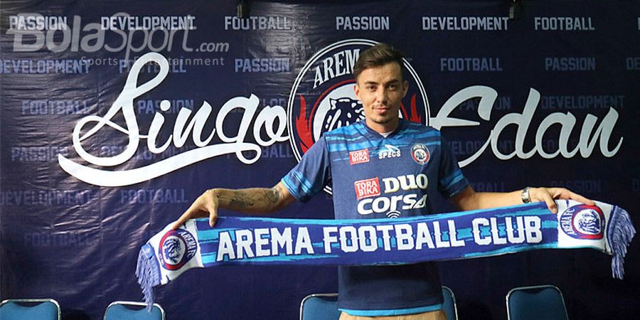 Tak Butuh Waktu Lama, Pemain Asal Brasil Ini Cepat Beradaptasi bersama Arema FC