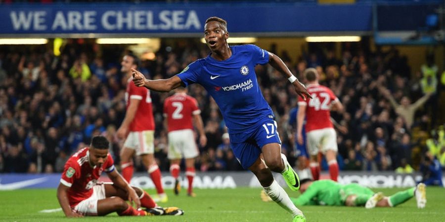 Michy Batshuayi Hat-trick, Chelsea Cuma Beri Lawan Sebiji Gol Penghibur!