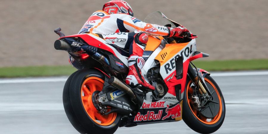 Motor Honda Terpaksa Dicopot Bannya demi Hindari Marquez Berbuat Nekat