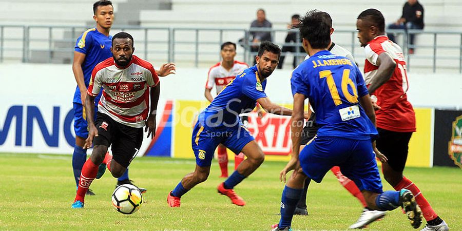 Engelberd Sani Hanya Incar Kemenangan Saat Madura United Jamu Sriwijaya