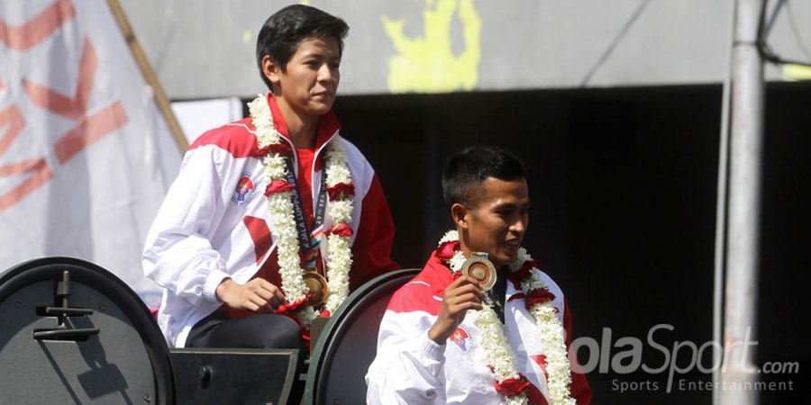 Diarak Pakai Baracuda, Peraih Emas Medali SEA Games Ini Kaget