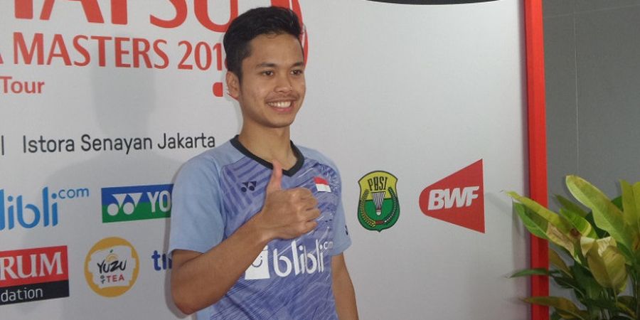 Indonesia Masters 2018 - Anthony Ginting Bangga Raih Gelar Pertamanya di Indonesia