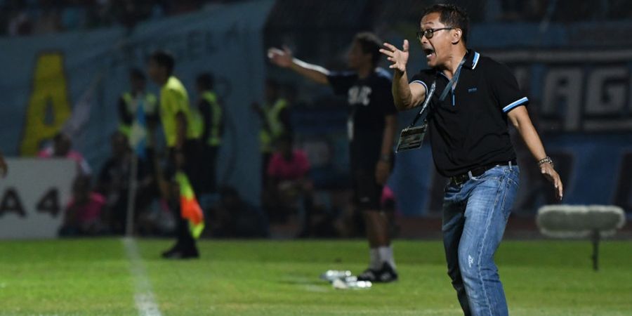 Pelatih Persela Bersyukur Skuatnya Mampu Tahan Imbang Persib