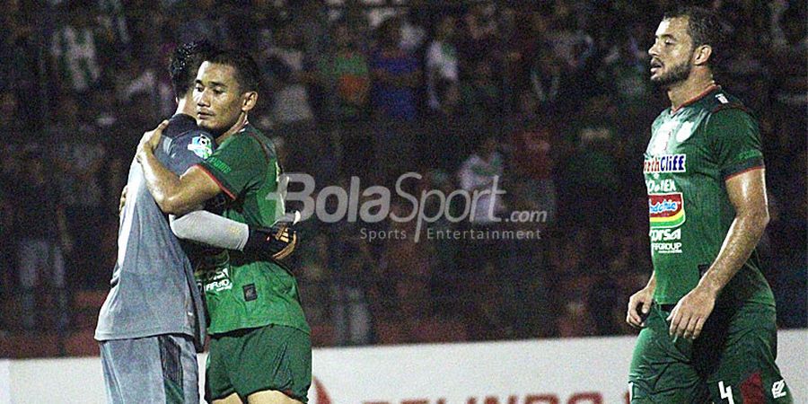 PSMS Medan Vs PSM - Diwarnai Gol Berkelas Sang Kapten Tuan Rumah, Hasil Imbang Tutup Babak Pertama 