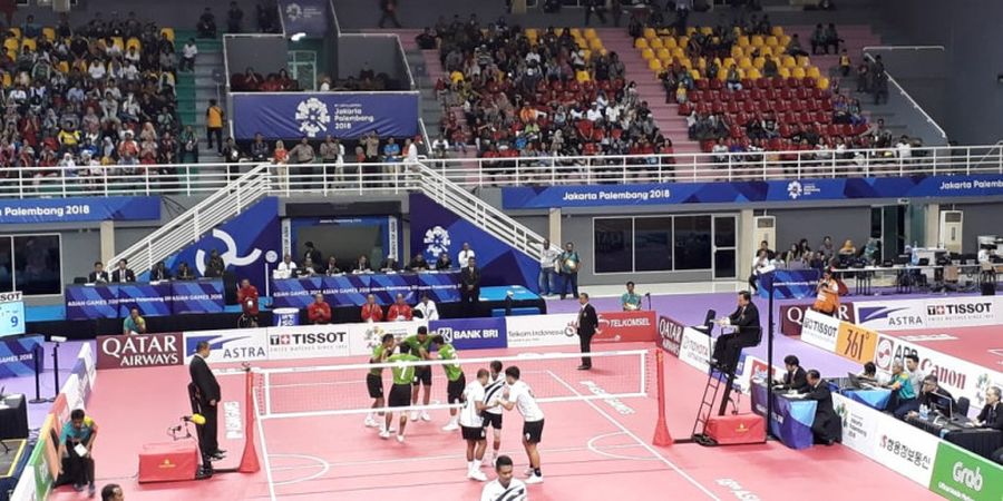 Sepak Takraw Asian Games 2018 - Quadrant Putra Indonesia Jaga Asa Meraih Medali Emas