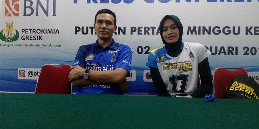 BJB Pakuan Curi Kemenangan atas Jakarta Popsivo pada Laga Terakhir Putaran Pertama Proliga 2018