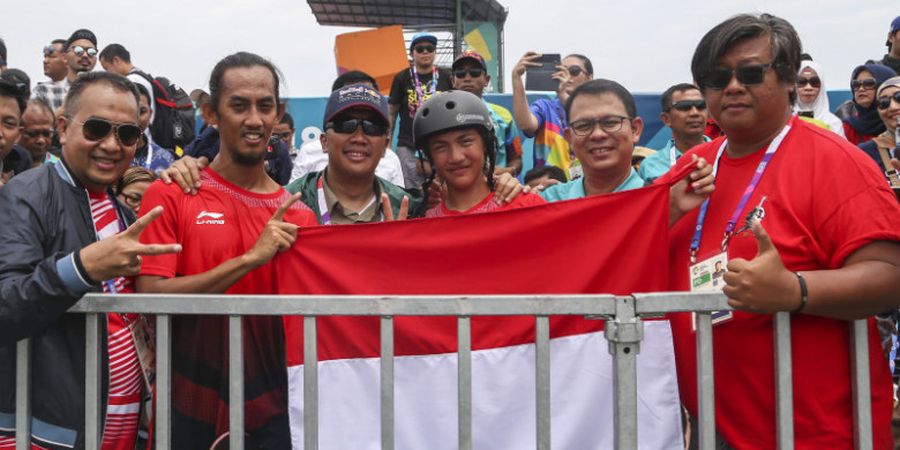 Skateboard Asian Games 2018 - Raihan 2 Perak dan 2 Perunggu Jadi Bekal Menuju Olimpiade Tokyo 2020