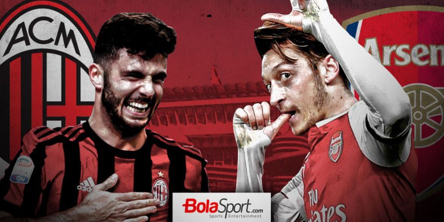 AC Milan Vs Arsenal - 3 Lawatan Terakhir, The Gunners Mandul dan Melempem di Italia