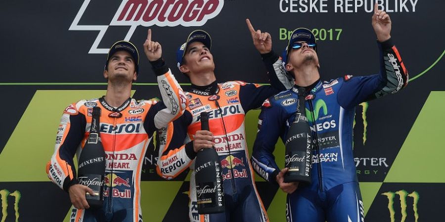 Ikuti Jejak Lionel Messi, Maverick Vinales Persembahkan Podium Ketiga untuk Gerakan Ini