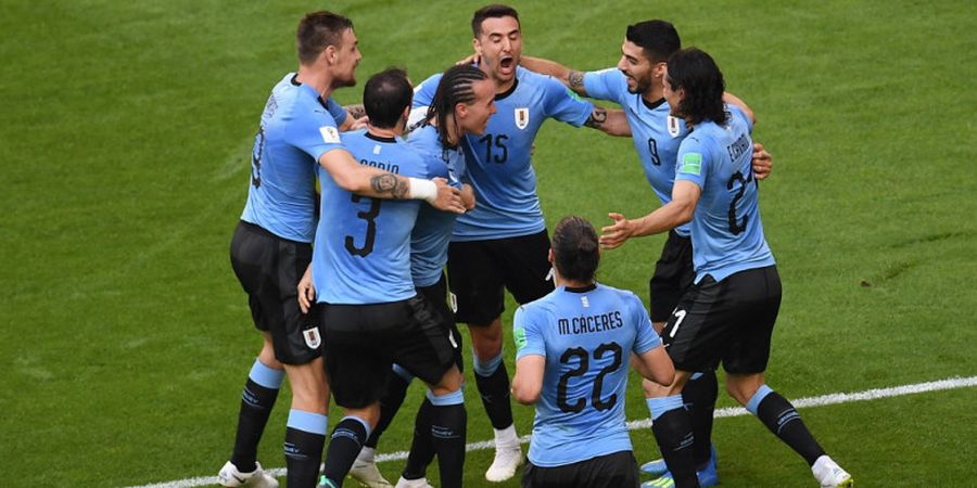 Hasil Uruguay Vs Rusia - Tiga Gol Tanpa Balas Bawa La Celesta Puncaki Grup A