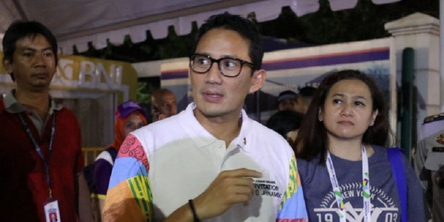 Terdapat Kesalahan Ketik pada Spanduk Asian Games, Sandiaga Uno: Jangan Cari-cari Kesalahan, Itu Manusiawi