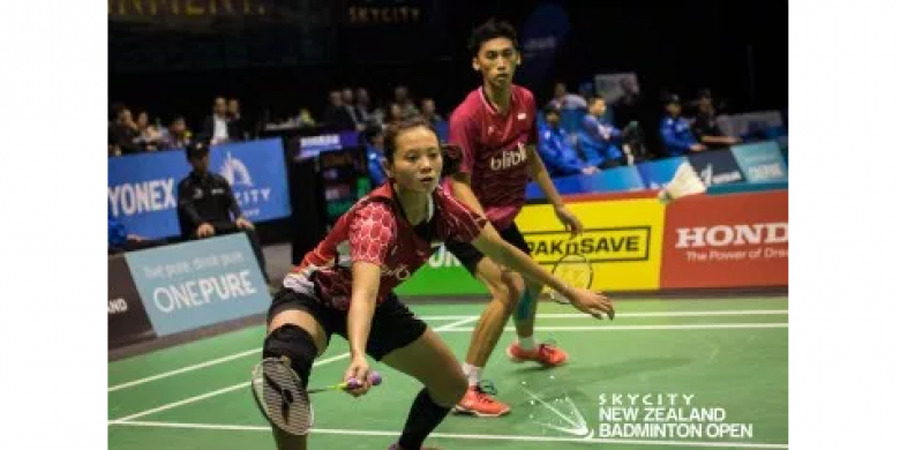 Pasangan Ganda Campuran Indonesia Buka Partai Final New Zealand Open 2017