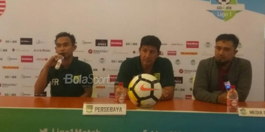 Tak Mainkan Sang Kapten, Pelatih Persebaya Ungkap Alasannya