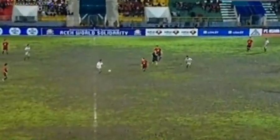 Live Streaming Mongolia Vs Indonesia, Lapangan Jadi Sawah, Garuda Unggul di Babak Pertama