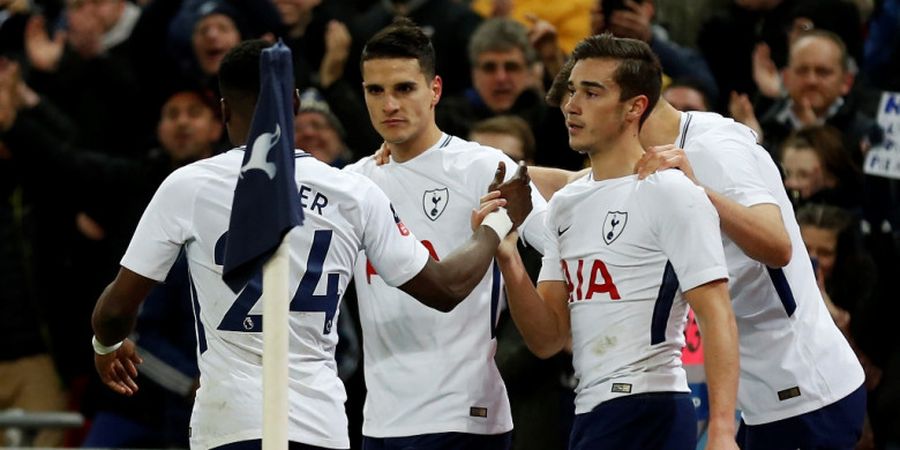 Tottenham Hotspur Vs Newport County - Tuan Rumah Unggul 2-0 pada Babak Pertama