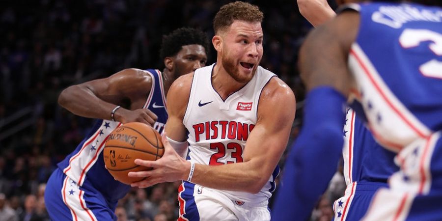 Blake Griffin Kemungkinan Kembali Absen Bela Pistons Kontra Bucks