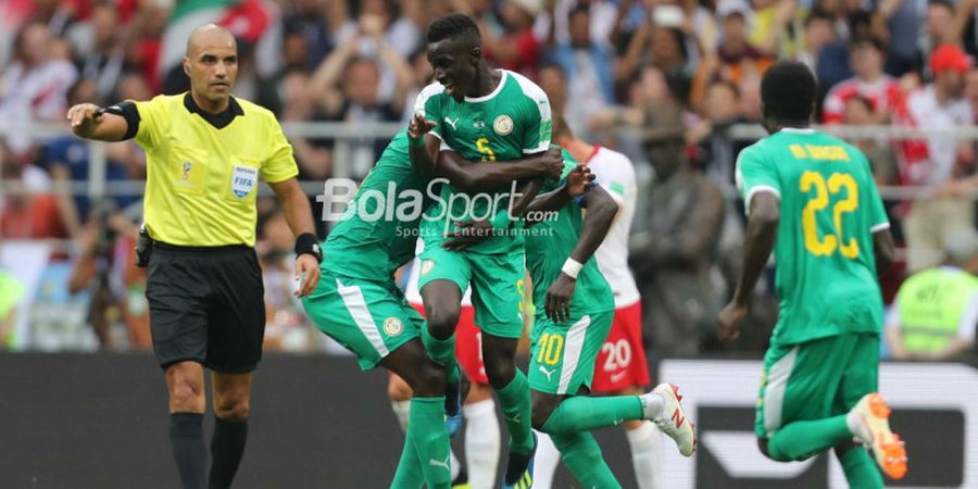 Begini Tarian Unik Pasukan Timnas Senegal Seusai Menjalani Sesi Latihan