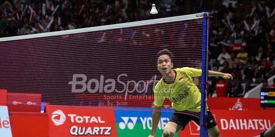 Anthony Sinisuka Ginting dan Peluang Jalani Duel Ketiga Melawan Kento Momota