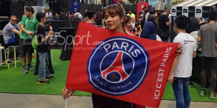 Sedihnya Andrea Dian Usai Bertemu Pemain PSG