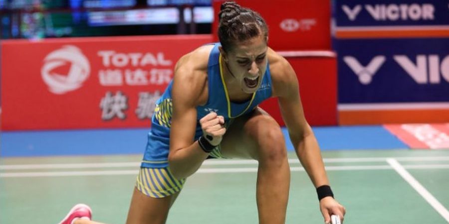 KALEIDOSKOP 2019 - Perjuangan Carolina Marin demi Comeback dari Cedera