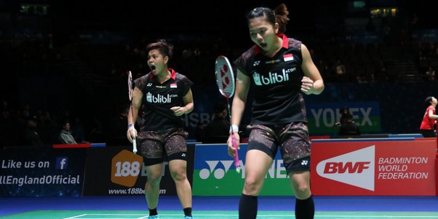 Greysia Polii/Apriyani Rahayu Tetap Bergeming meski Gagal di Babak Pertama All England Open 2018