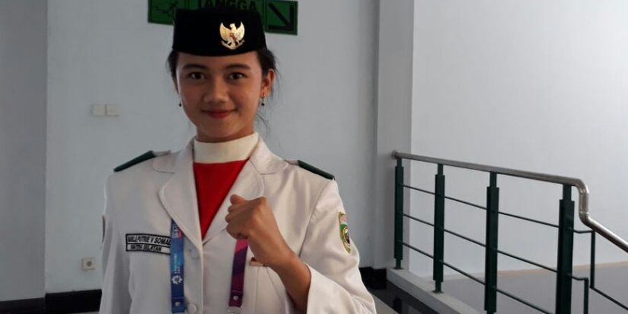 Waw! Ada Purna Paskibraka Cantik di Tengah Kemeriahan Asian Games 2018