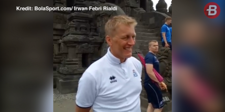 VIDEO - Ketika Pelatih Islandia Ditantang Berbahasa Indonesia, Kenapa Malah Nampak Tak Senang