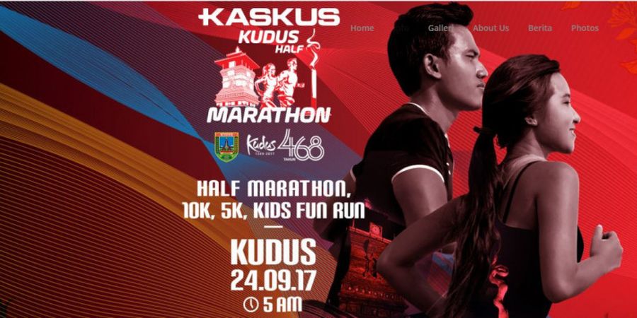 Kudus Half Marathon Siap Digelar Pada 24 September 2017 dengan Total Hadiah Puluhan Juta Rupiah