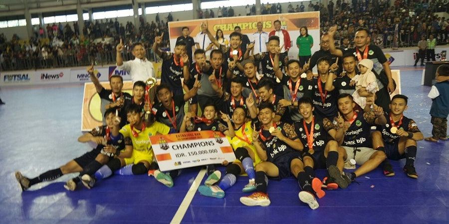 Tim Futsal Jabawa Boyong Bayak Gelar dari FFI Futsal Championship 2017