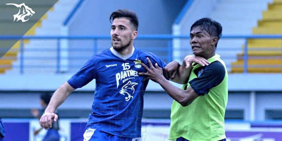 Jonathan Bauman Cetak Gol di Uji Tanding Persib 