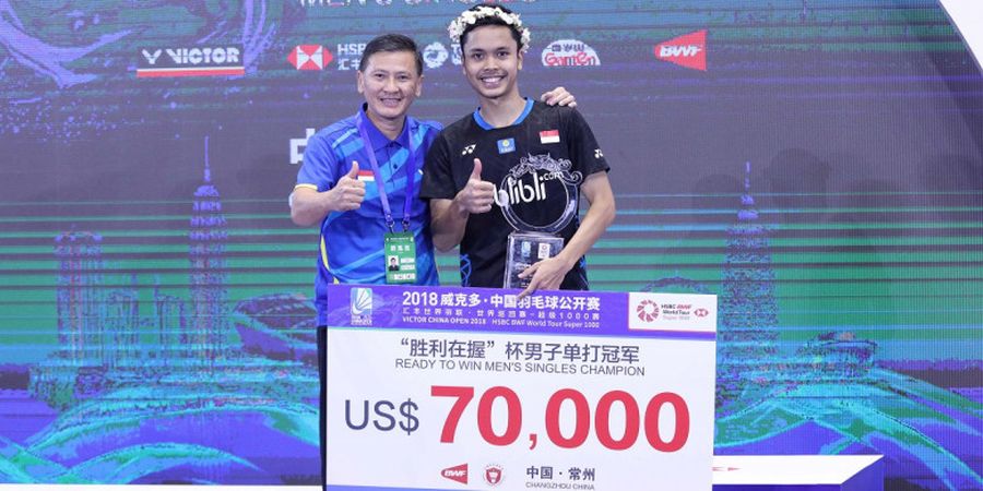 China Open 2018 - Antony Sinisuka Ginting Jawab Kritikan atas Tunggal Putra Indonesia