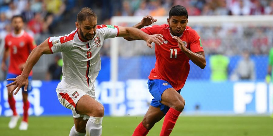 Branislav Ivanovic Geser Dejan Stankovic sebagai Raja Tampil Serbia