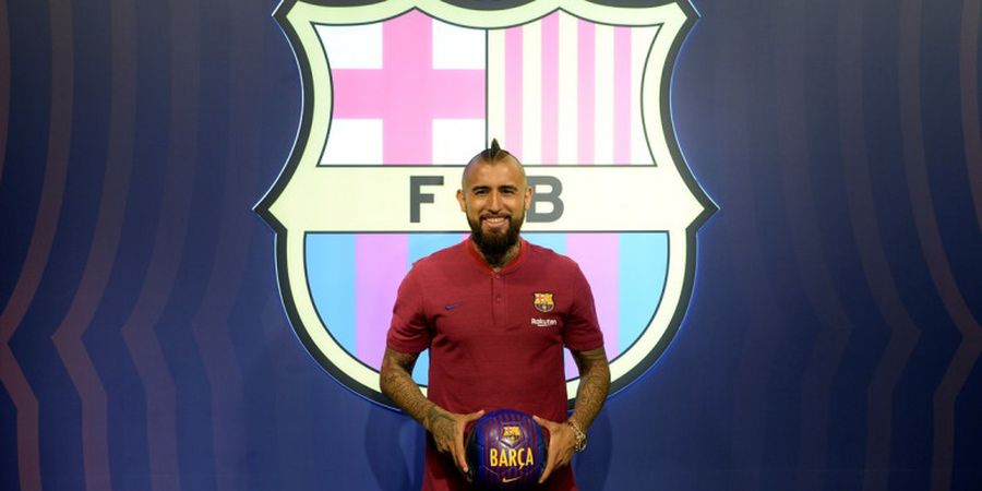 Dikontrak Tiga Tahun, Arturo Vidal Ingin Menangi Semua Gelar di Barcelona