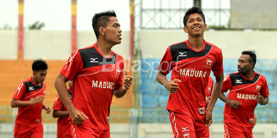 Fisik Pemain Tak Optimal, Tim Pelatih Madura United Justru Senang