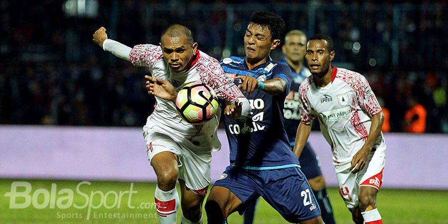 Pemain Arema FC Tak Trauma dengan Kekalahan Telak di Lamongan