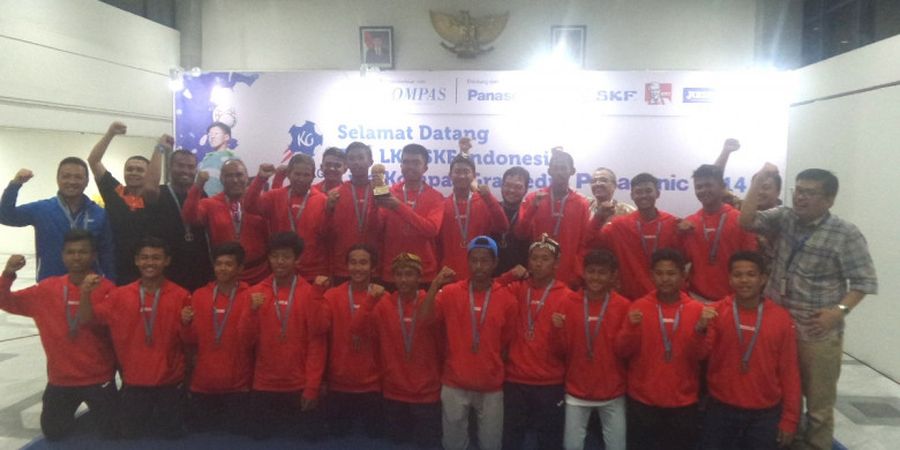 Tak Kenal Takut Jadi Kunci Kesuksesan Tim LKG SKF Indonesia di Piala Gothia 2018