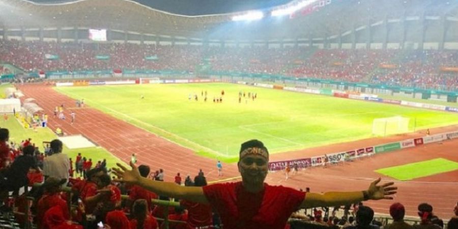 Jauh-jauh dari Banjarmasin, Suporter Ini Puas dengan Kemenangan Timnas U-23 Indonesia atas Hong Kong