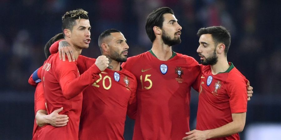 Babak I Portugal Vs Aljazair - Cristiano Ronaldo Cs Unggul 2-0