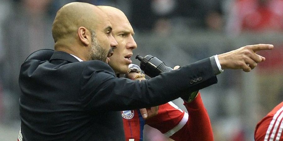 Arjen Robben Puji Pengaruh  Pep Guardiola di Manchester City