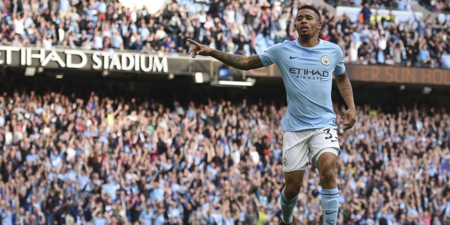 Manchester City Vs Stoke 7-2 - Aksi Jenius Gabriel Jesus dan Kevin de Bruyne Bawa City ke Langit Ketujuh