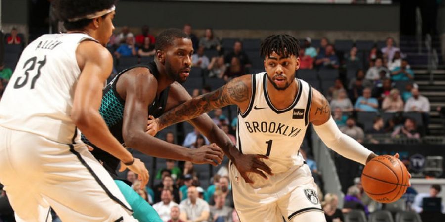 Hasil NBA 2018-2019 - Sengit, Nets Kalahkan Hornets Melalui 2 Kali Overtime